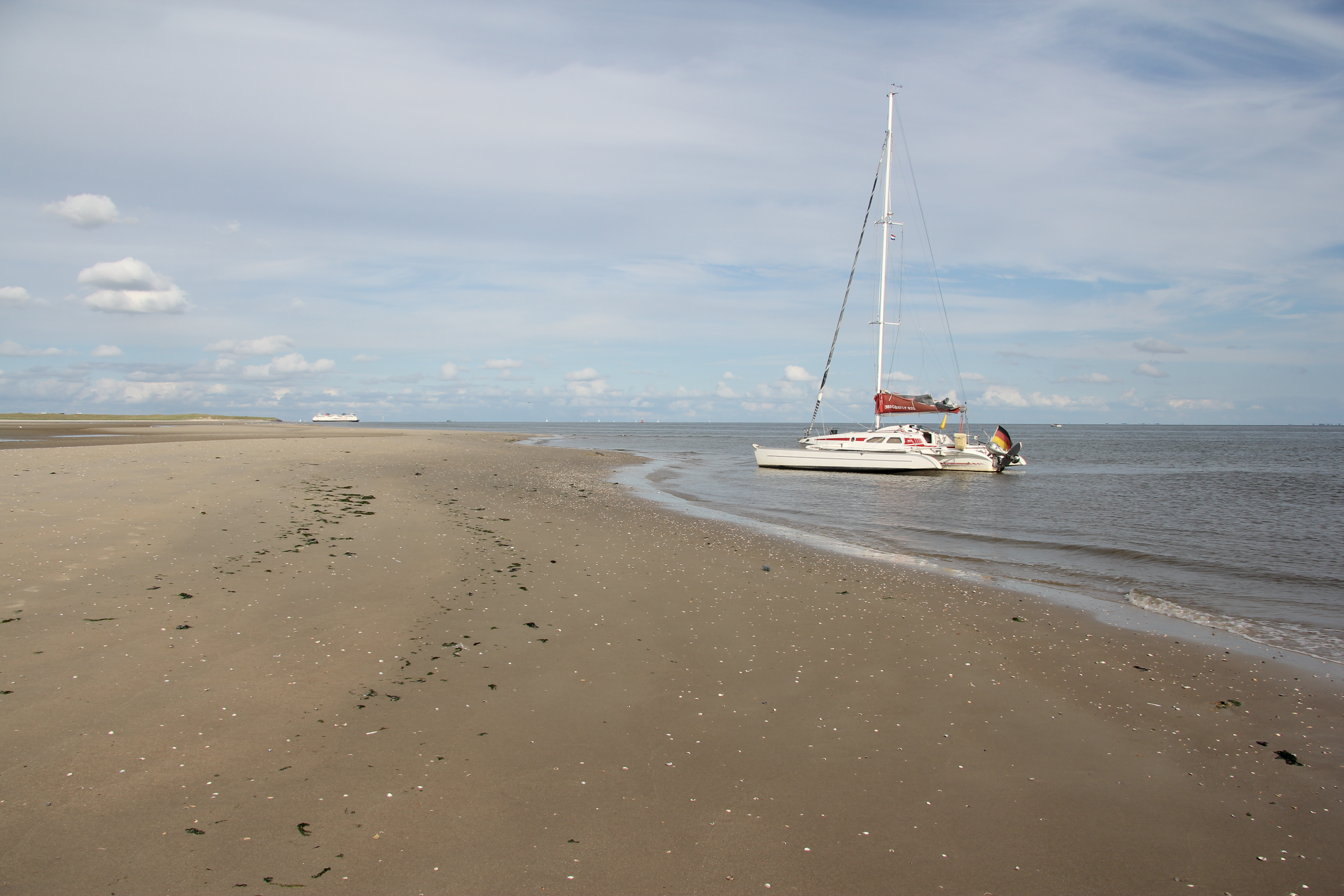 Am Strand von Texel