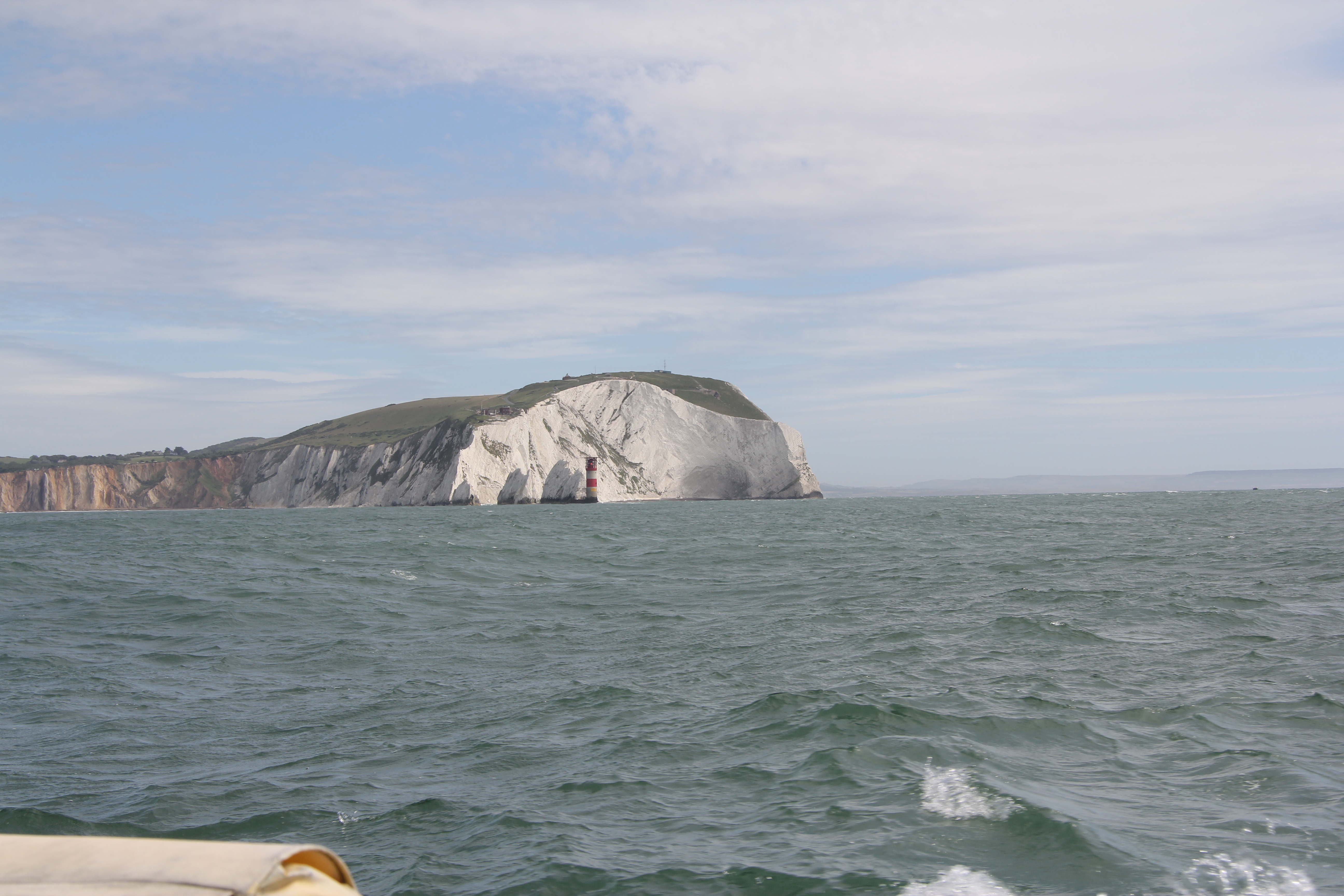 Leuchtturm am der Westspitze der Isle of Wight